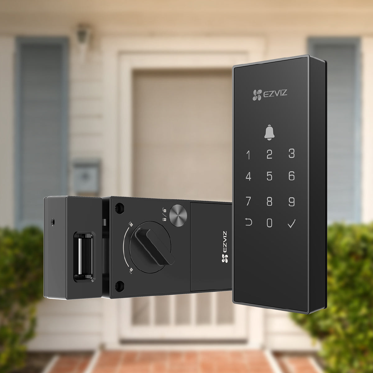 Fechadura EZVIZ DL03 Sobrepor Black