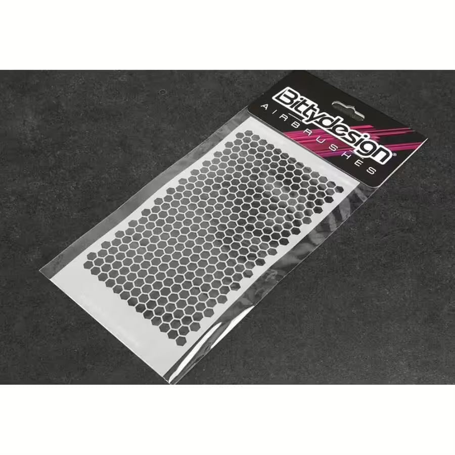 Bittydesign Vinyl Stencil Honeycomb Ver.1 - Small