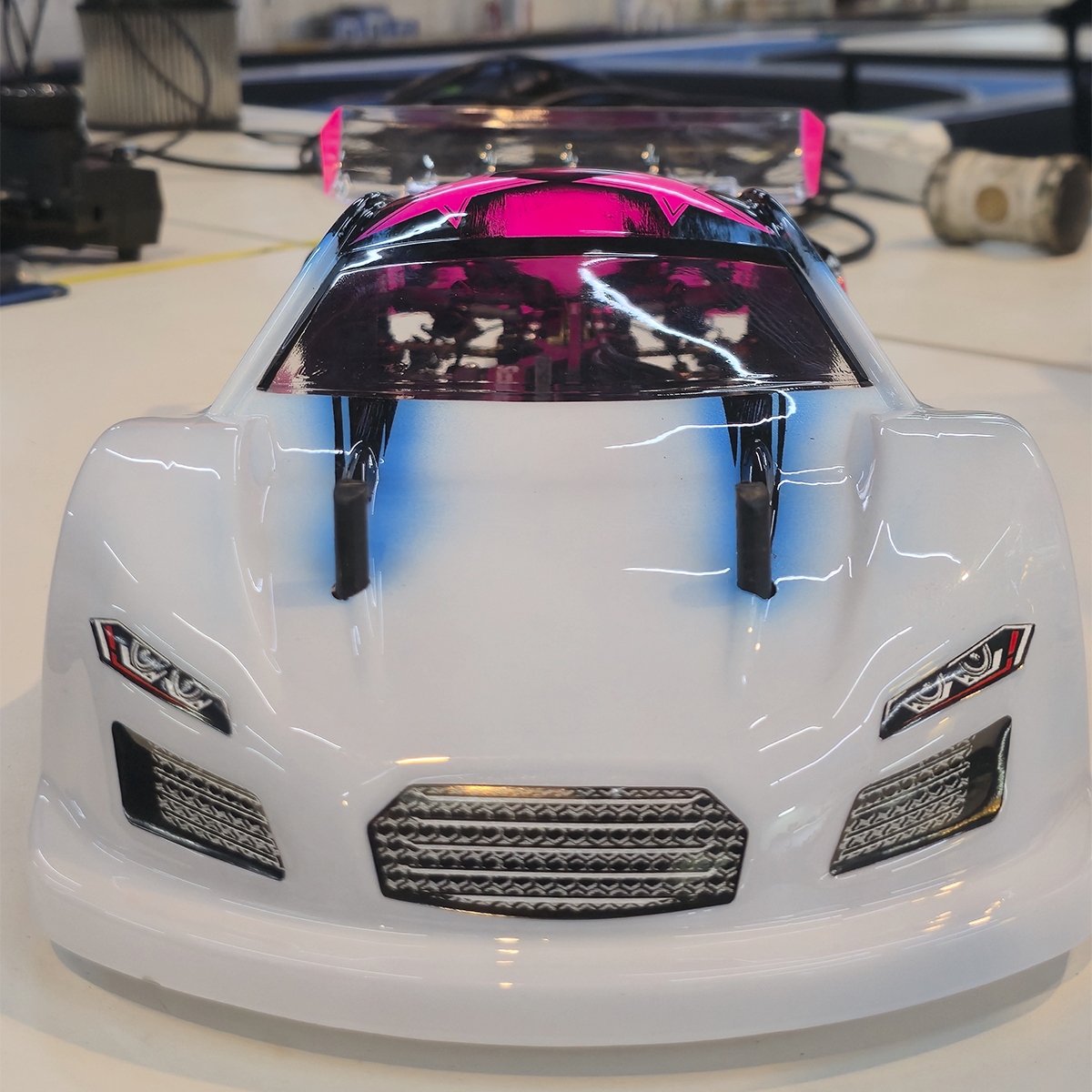 Pintura de bolha personalizada 1/10 on-road automodelo