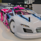 Pintura de bolha personalizada 1/10 on-road automodelo