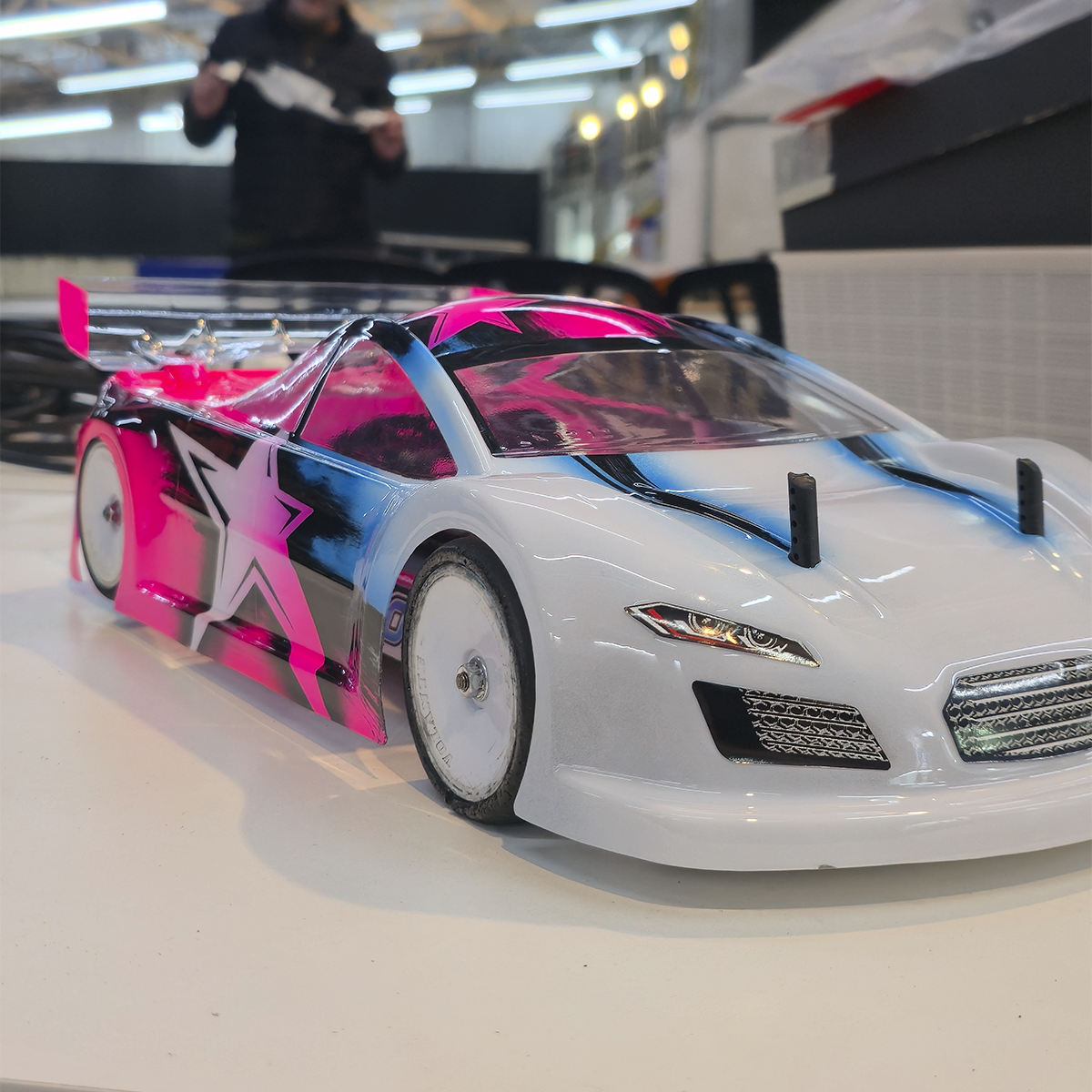 Pintura de bolha personalizada 1/10 on-road automodelo