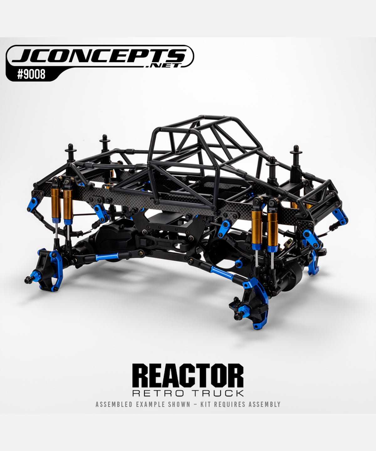 REACTOR Stage 2 Kit, "WOLF" Classic - 10.75" WB Monster Truck JConcepts