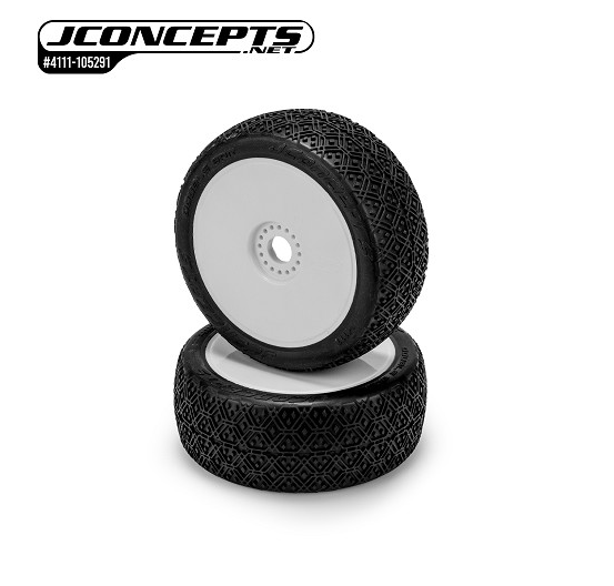 Pneus Double Bar Medium Clay Pre montado - Jconcepts G2 Compound Pre-Mounted