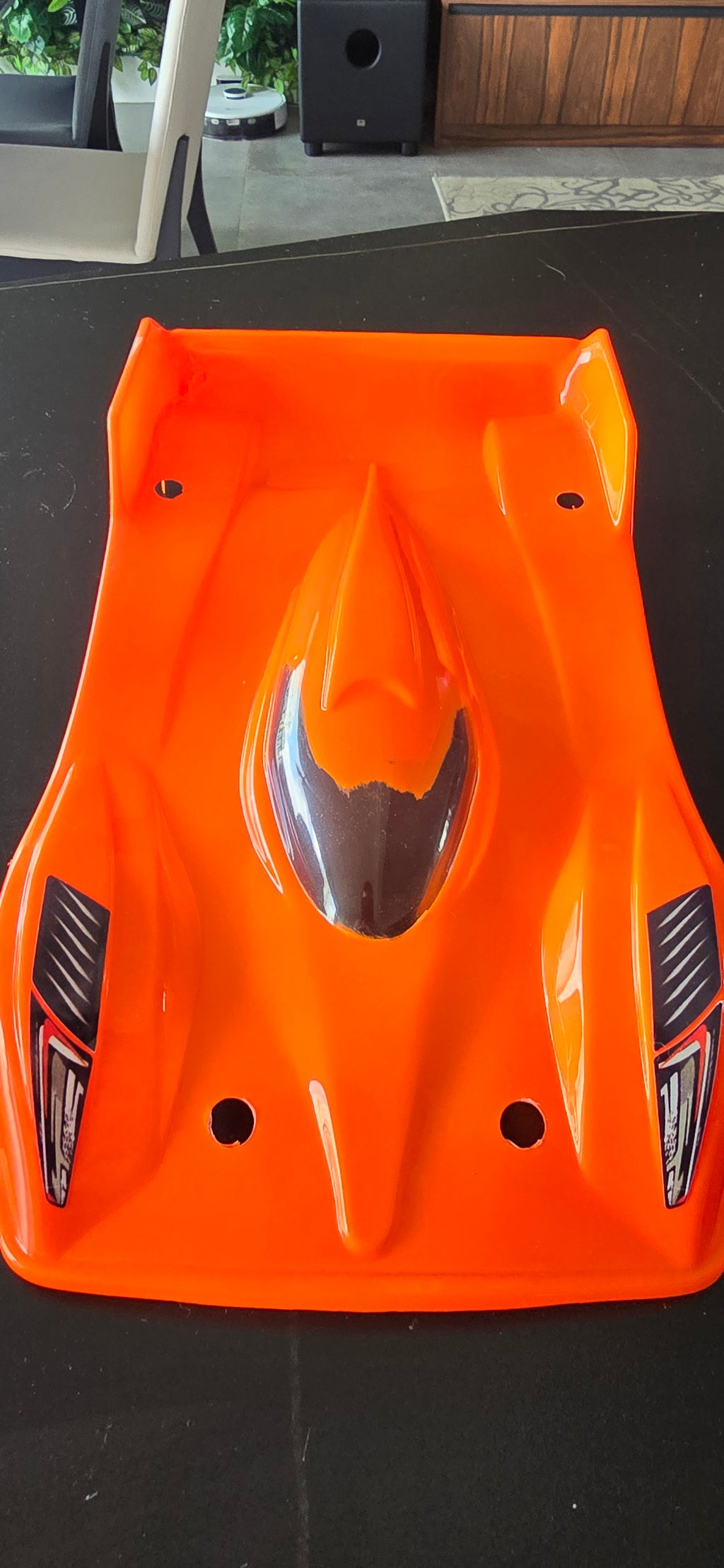 Bolha PanCar 1/12 NOVA e Pintada (recorada carro Eclipse 5 Schumacher)