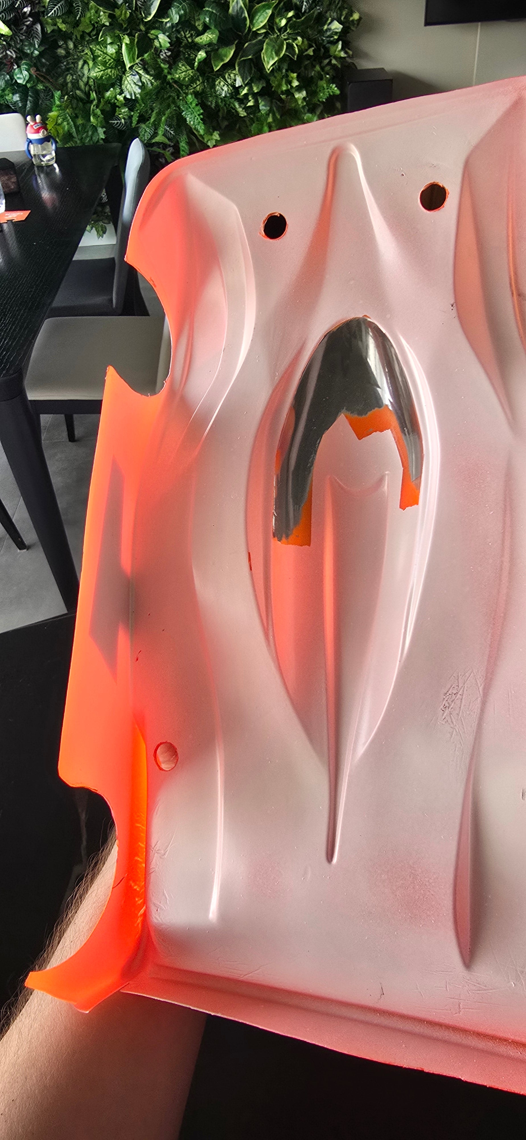 Bolha PanCar 1/12 NOVA e Pintada (recorada carro Eclipse 5 Schumacher)