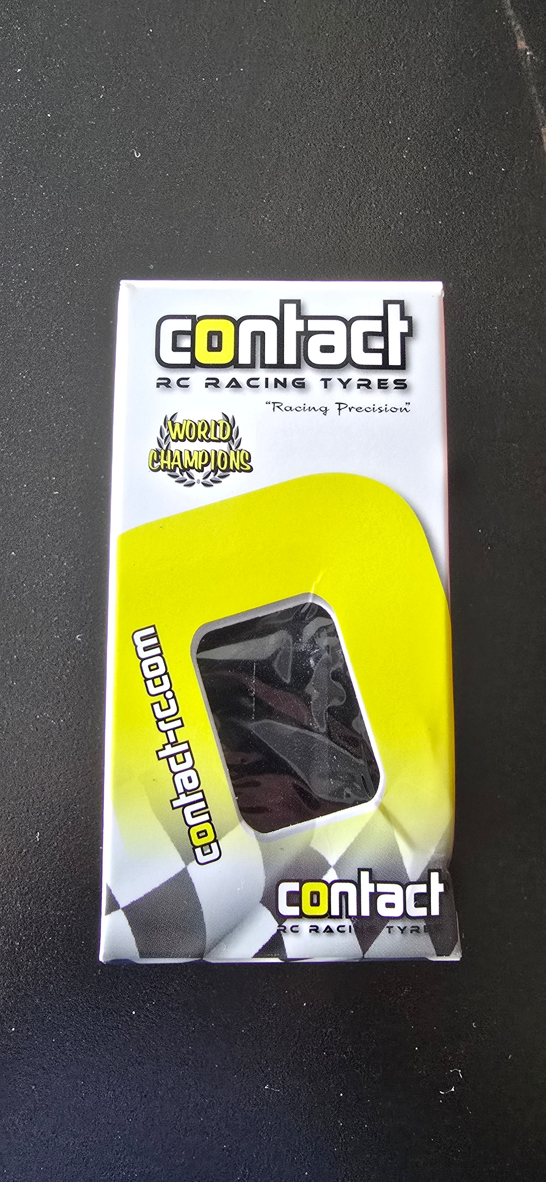 Rodas traseiras + espuma 1/12 Shore 32 Soft Contact RC Racing Tyres