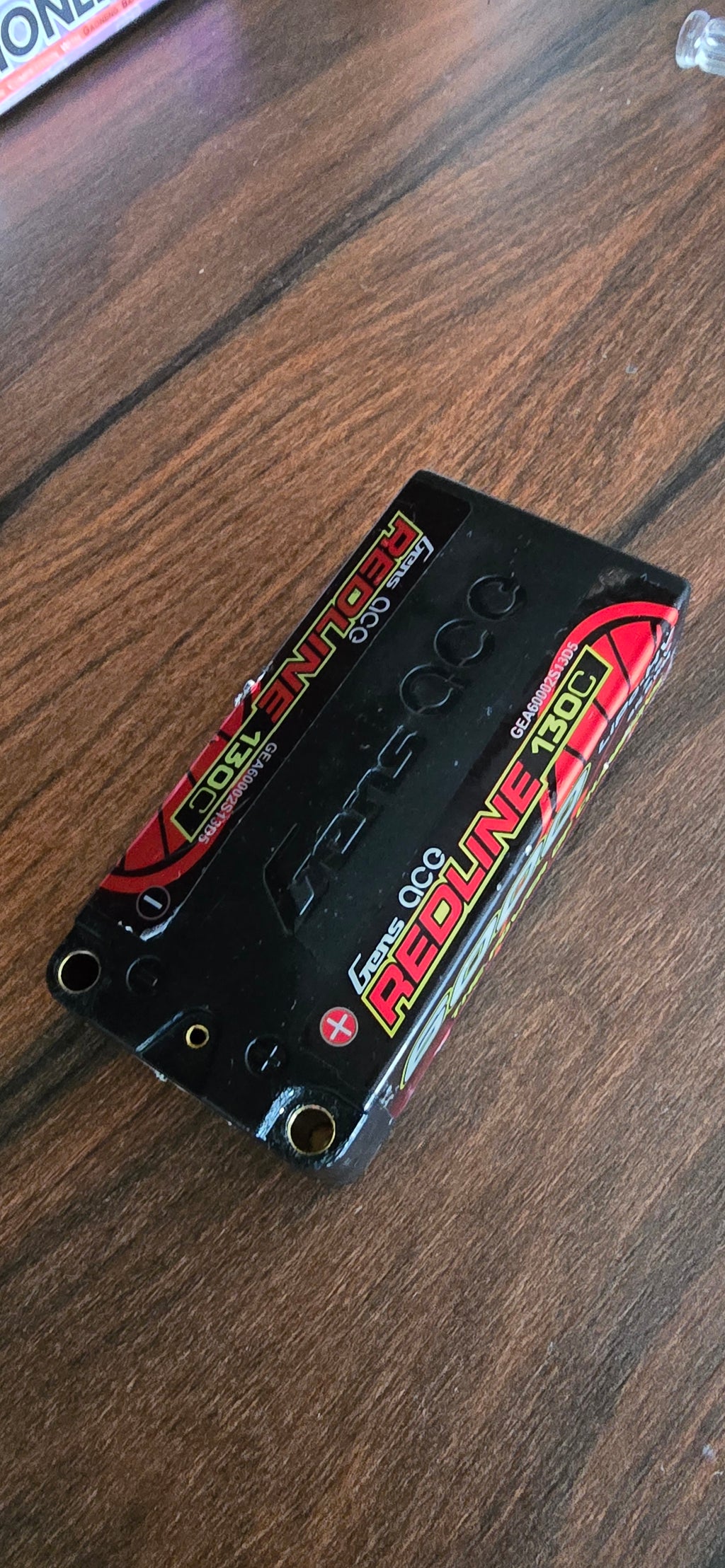 Bateria 6000Mah 130C 2S lipo REDLINE GensACE (USADA)