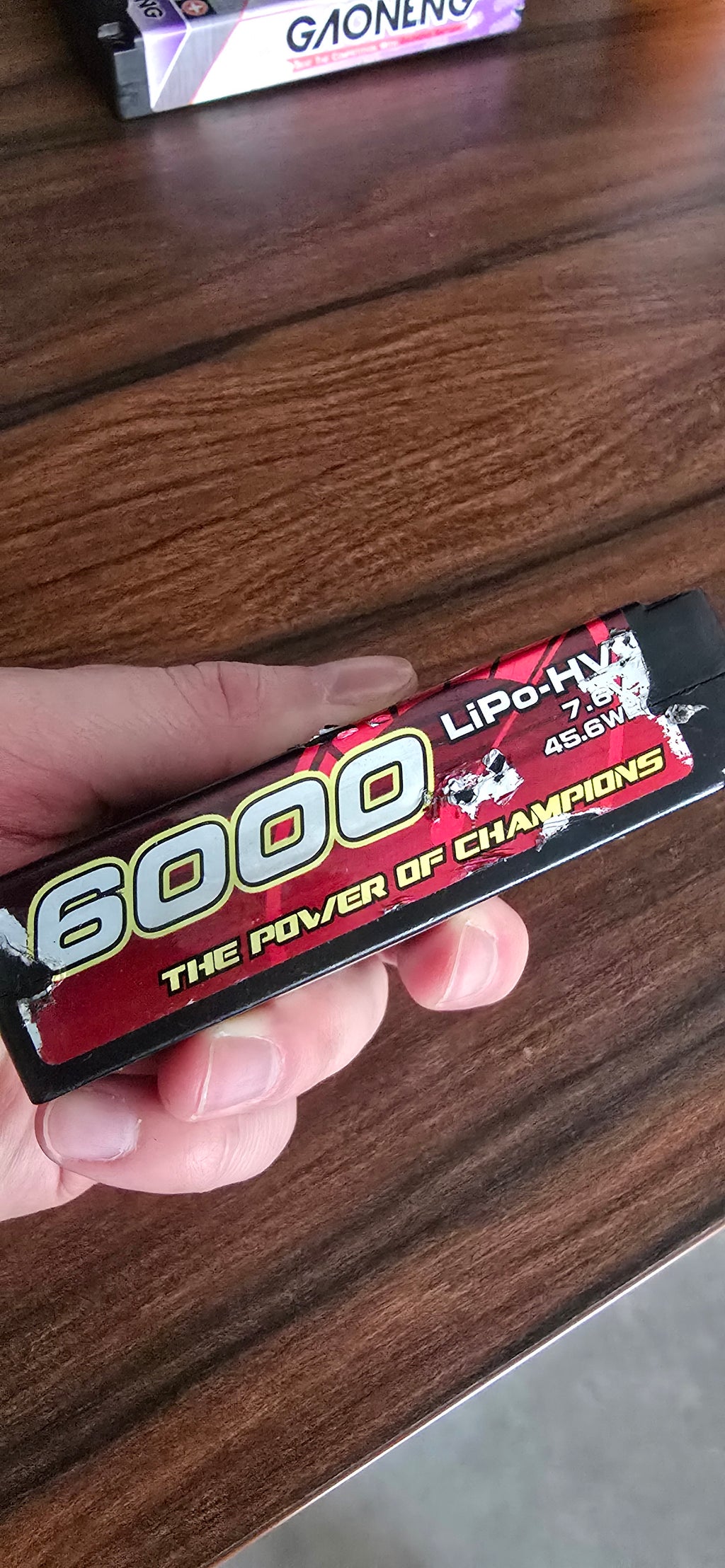 Bateria 6000Mah 130C 2S lipo REDLINE GensACE (USADA)