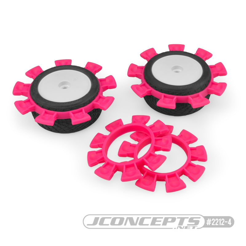 Elásticos de borracha para pneus de satélite JConcepts - Várias cores