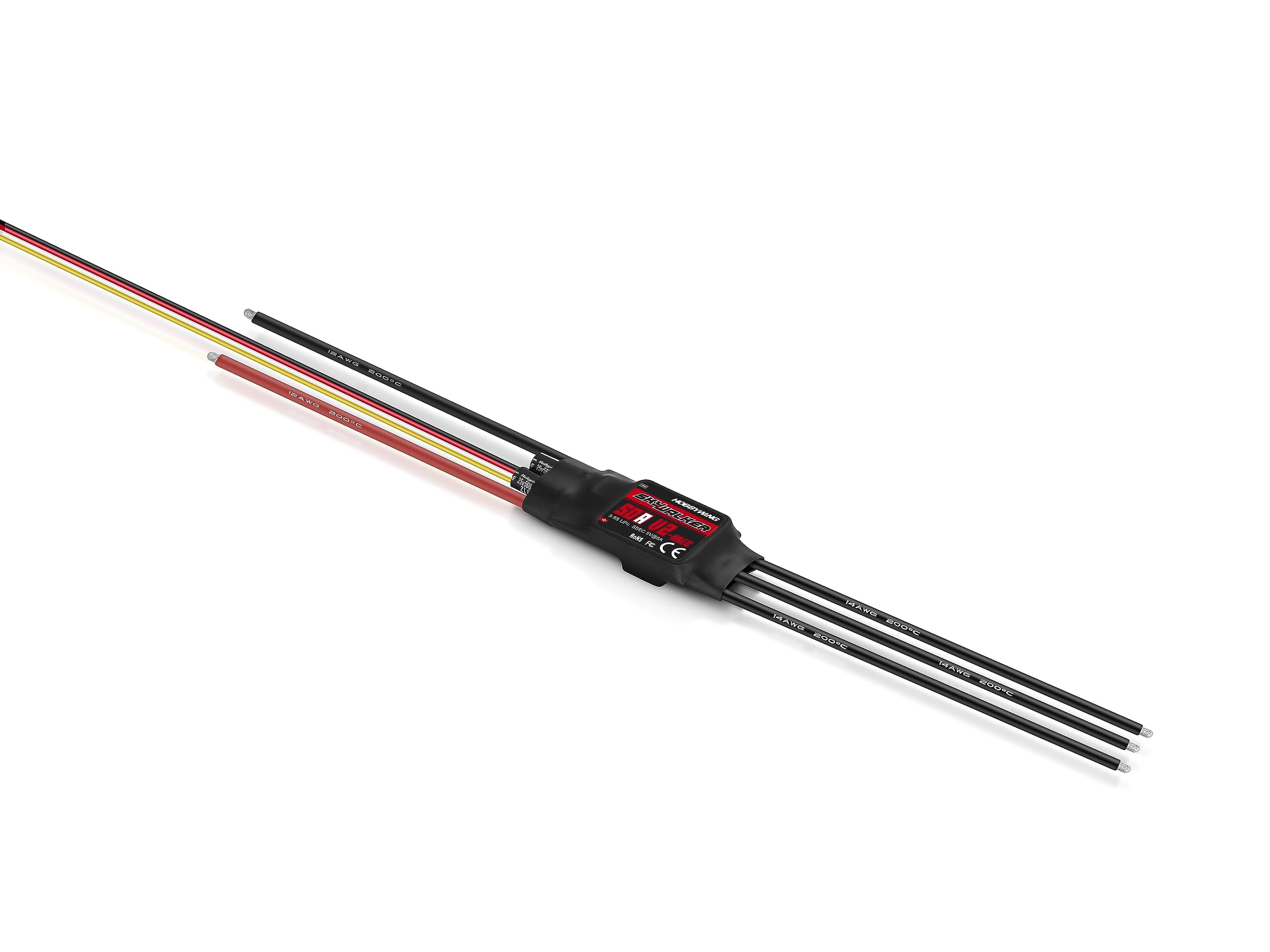 Controlador eletrônico de velocidade Skywalker 50A 6S V2