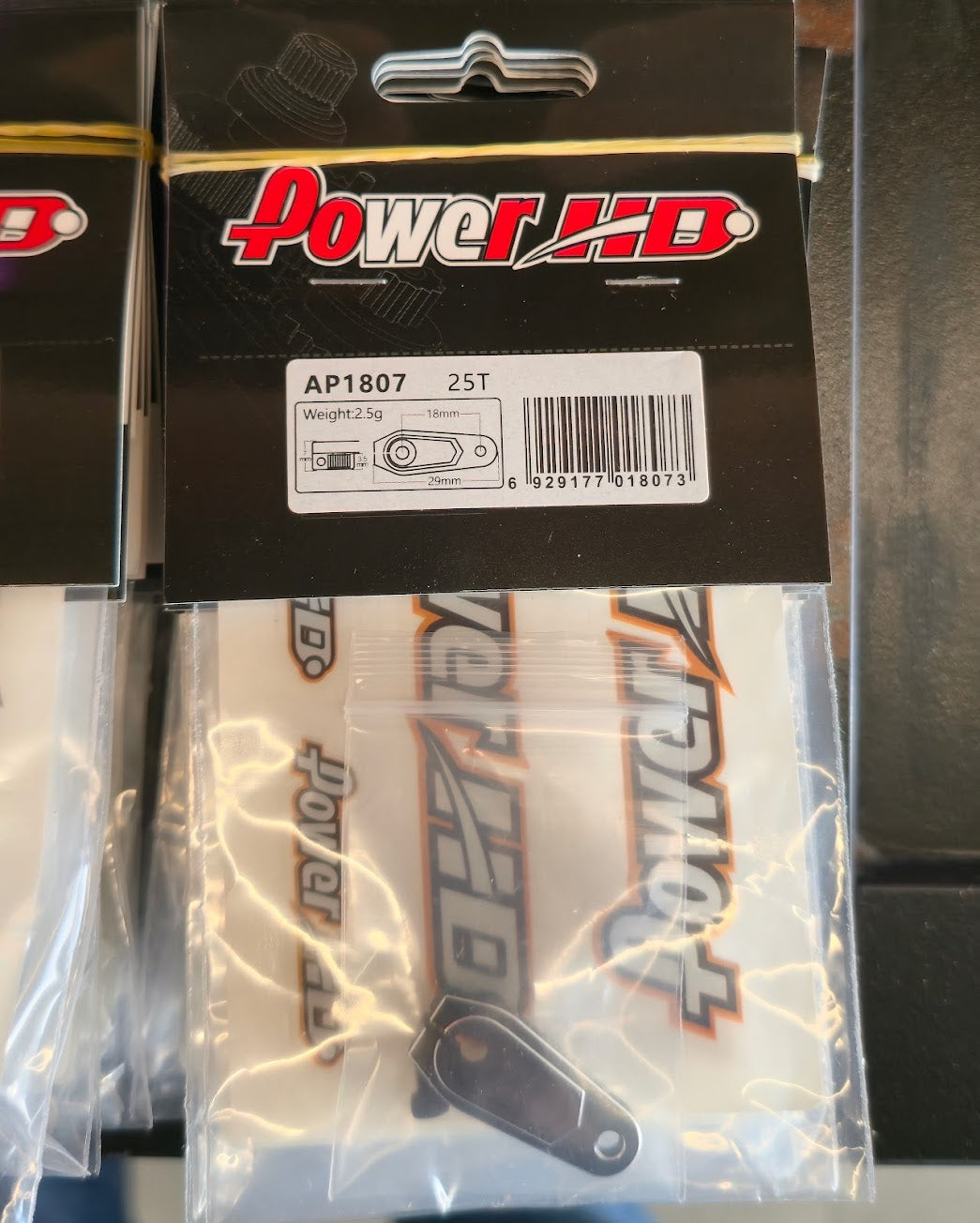 Horn AP1807 POWERHD 25T peso 2,5g