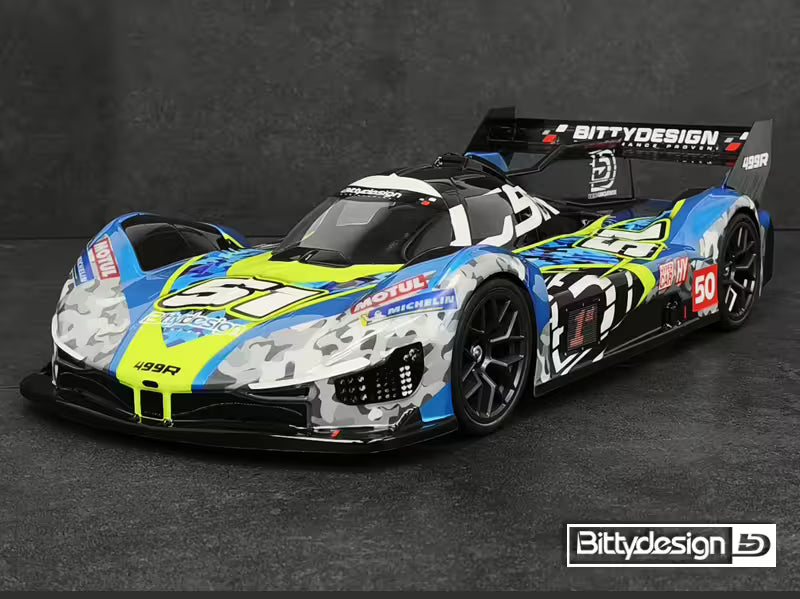 Bittydesign 499R 1/10 LMH Body 1:10 (clear) 190mm