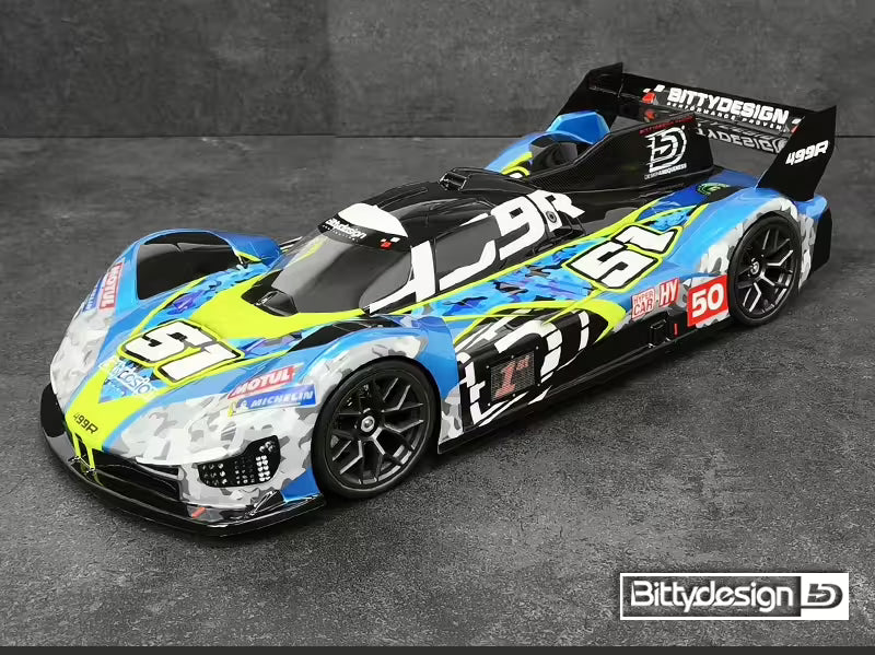 Bittydesign 499R 1/10 LMH Body 1:10 (clear) 190mm