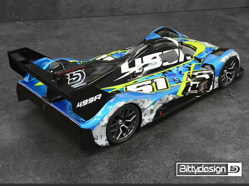 Bittydesign 499R 1/10 LMH Body 1:10 (clear) 190mm