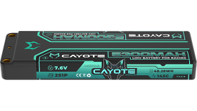 Bateria 5300mah 145C lipo 2S CAYOTE
