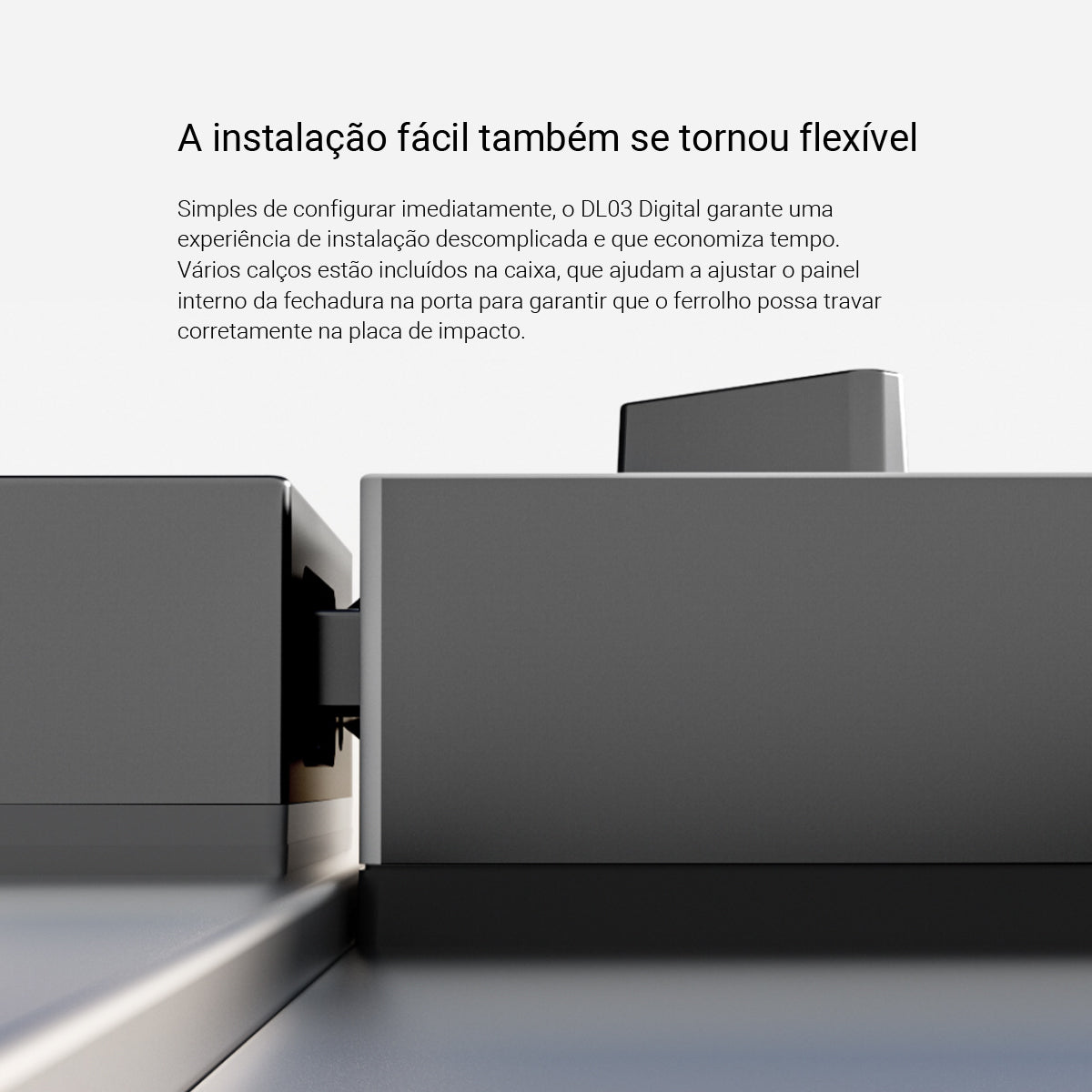 Fechadura EZVIZ DL03 Sobrepor Black