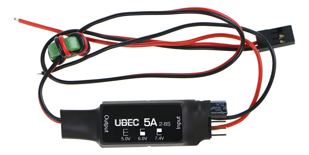 Regulador de Tensão Chaveado DC-DC UBEC-5A-V2-Air HobbyWing