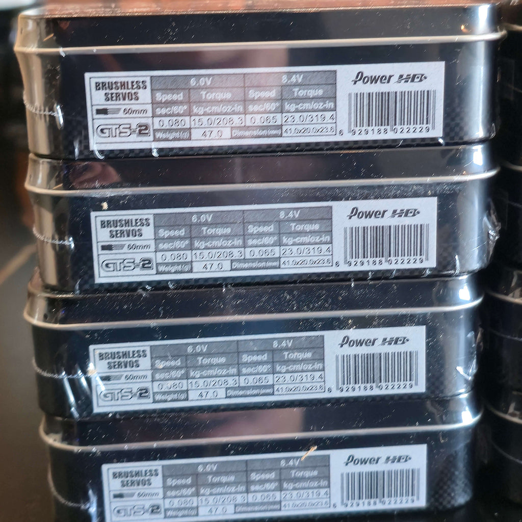 Servo POWERHD S25 PRETO - 30Kg - velocidade 0,055s - peso: 77g - Titânio com iBus2 e program box