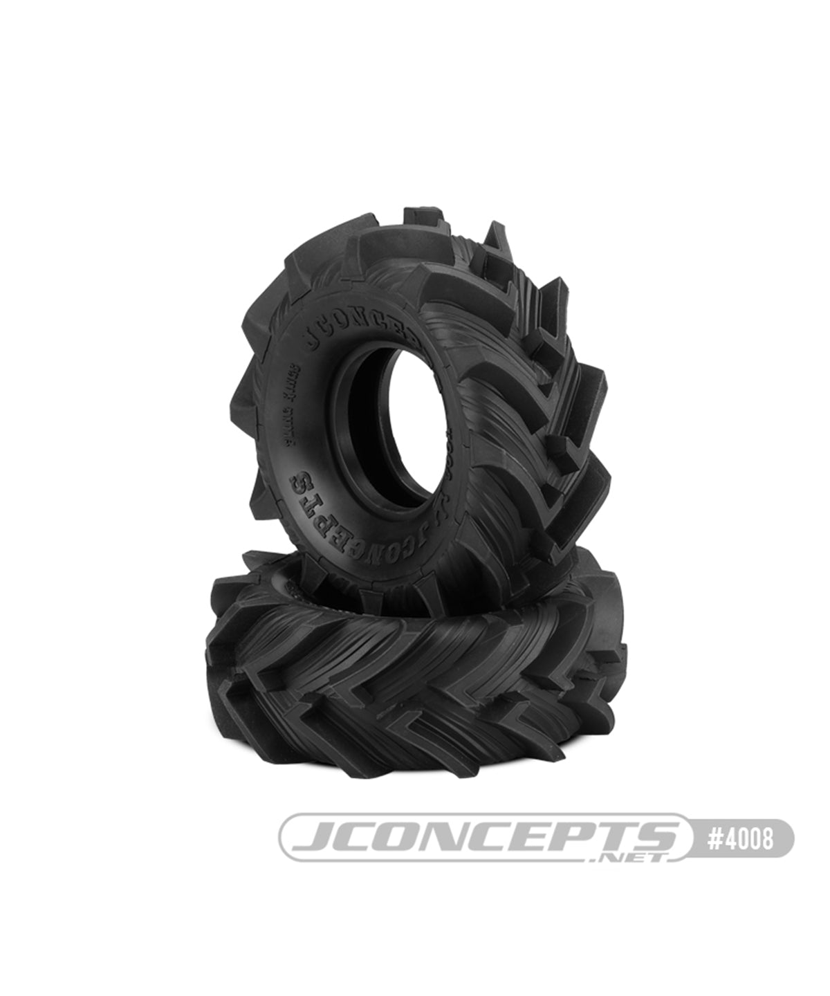 Pneus Fling King 1.9" Tires - Referencia #4008 Insert e borracha JConcepts dupla (par)