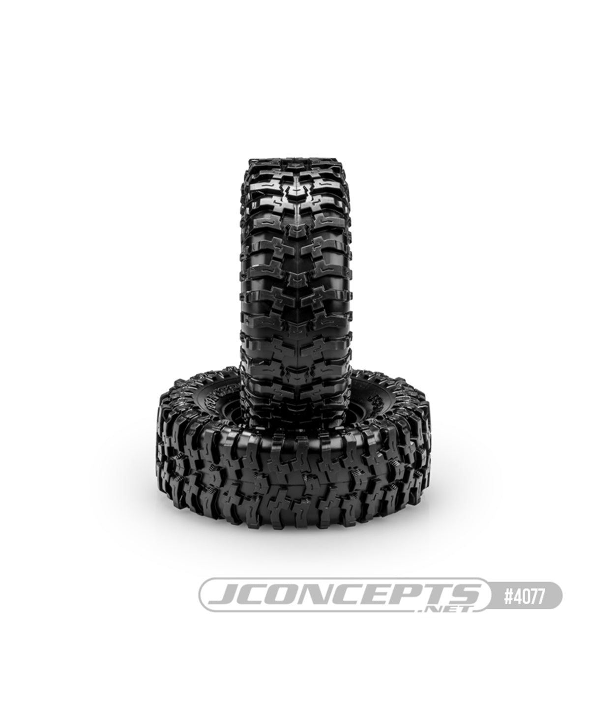 Pneus Tusk - 1.9" (4.19" OD) Insert e borracha JConcepts dupla (par)