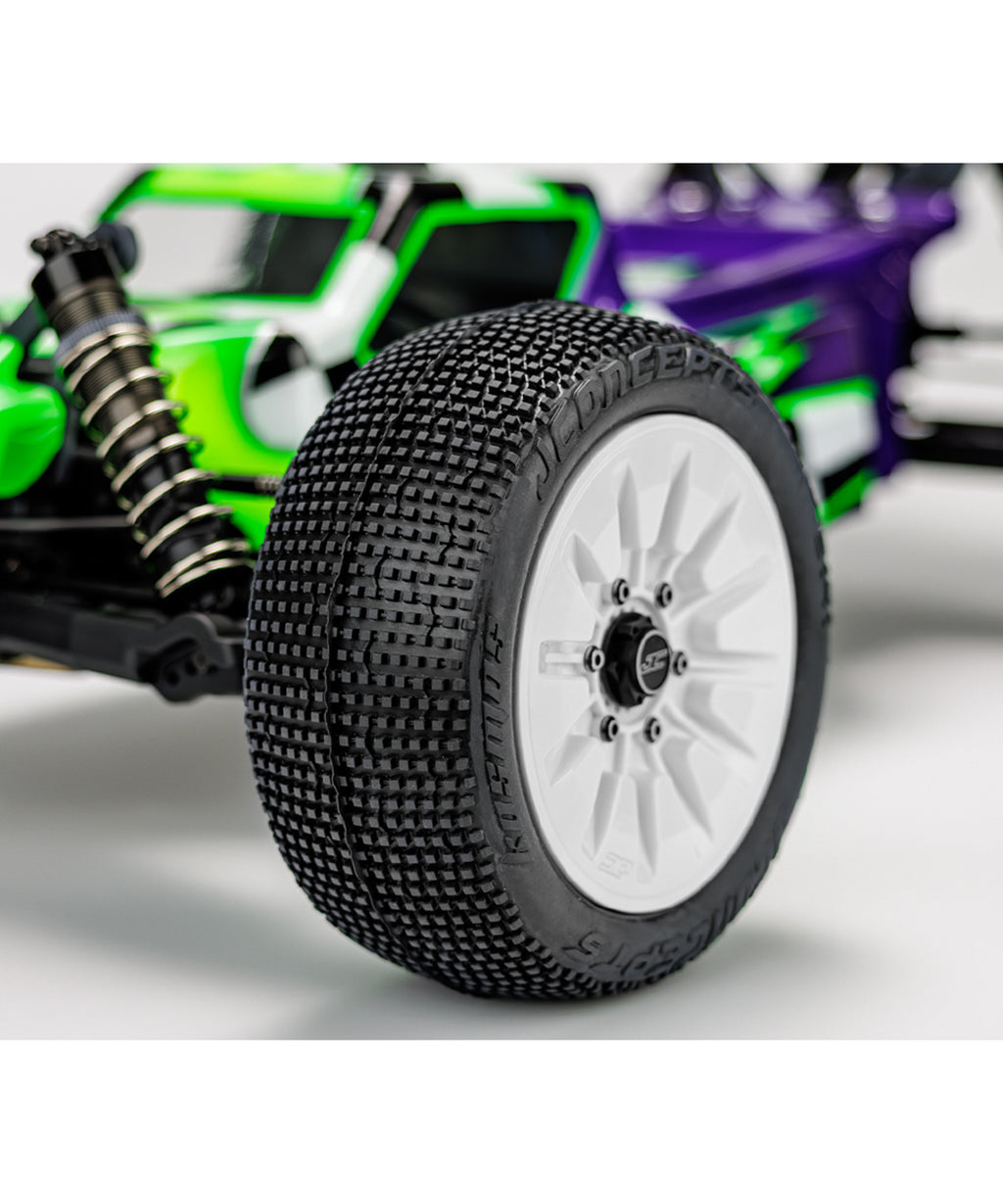 Kosmos Green Super Soft - 8th 1/8 Truggy Truck Pneus e insert Par JConcepts