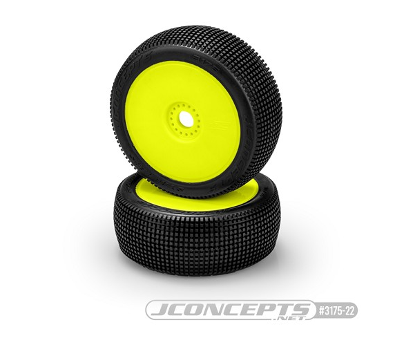 STALKERS Buggy Green - 1/8 Pré montados JConcepts Super Soft Green