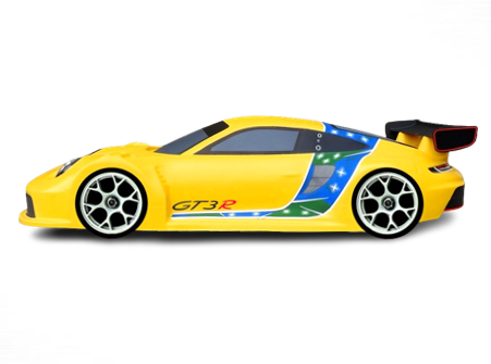 Bolha Porsche LINX Super Light 0.065mm 1/10 on-road