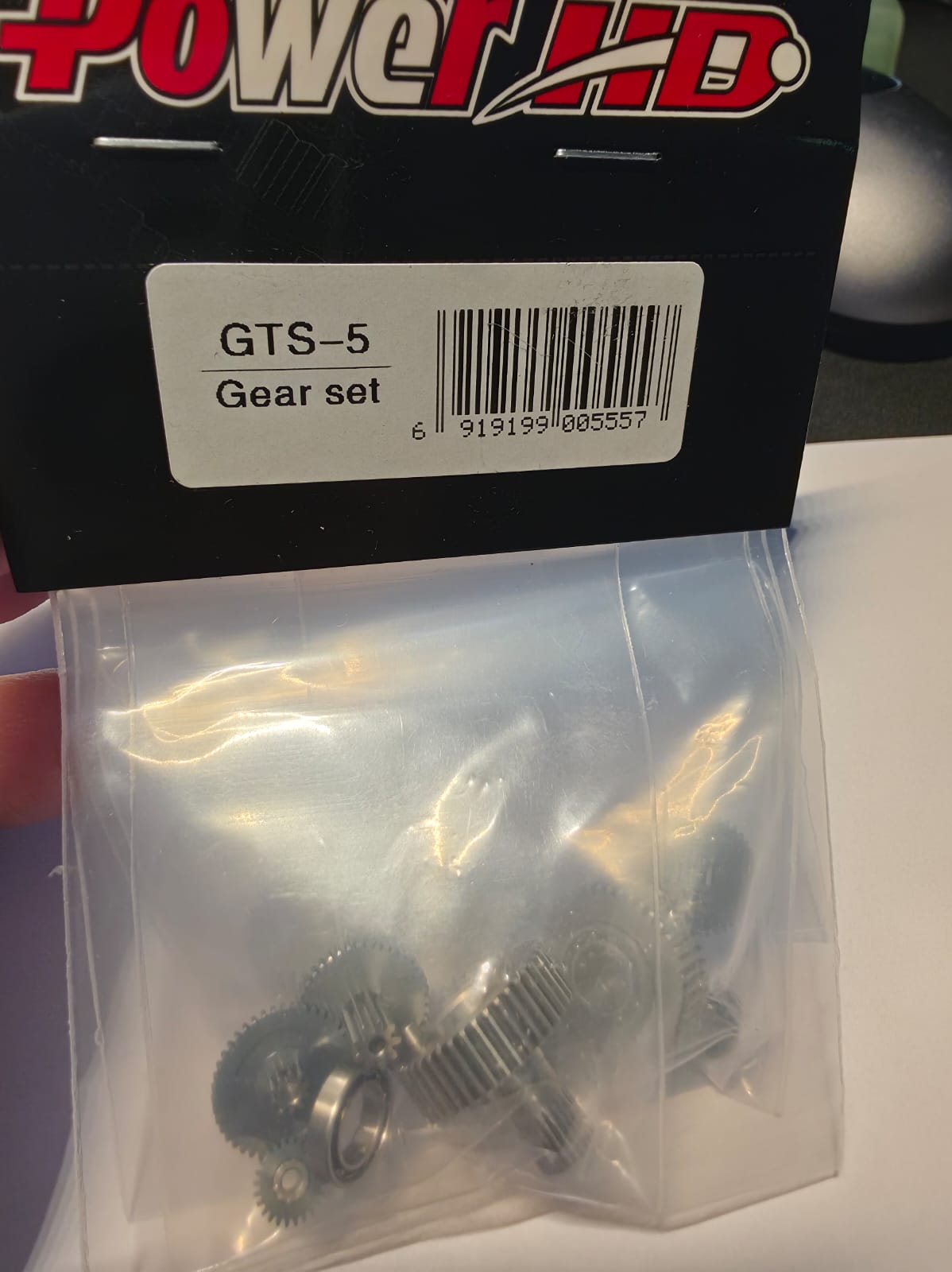 GTS-5 Gear Set PowerHD reparo