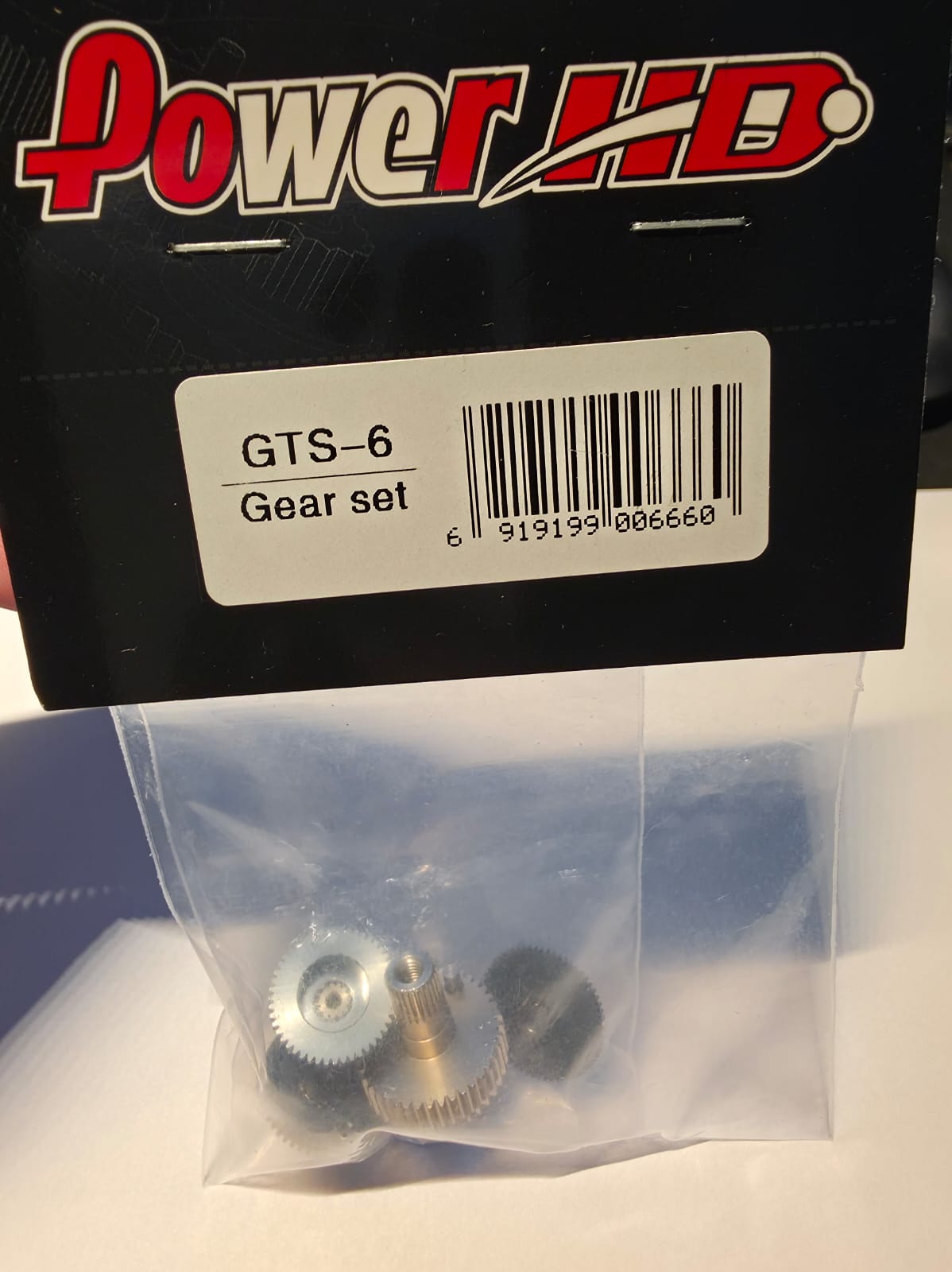 GTS-6 Gear Set PowerHD reparo
