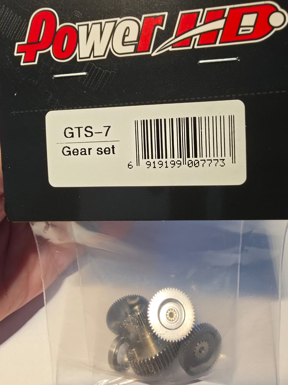 GTS-7 Gear Set PowerHD reparo