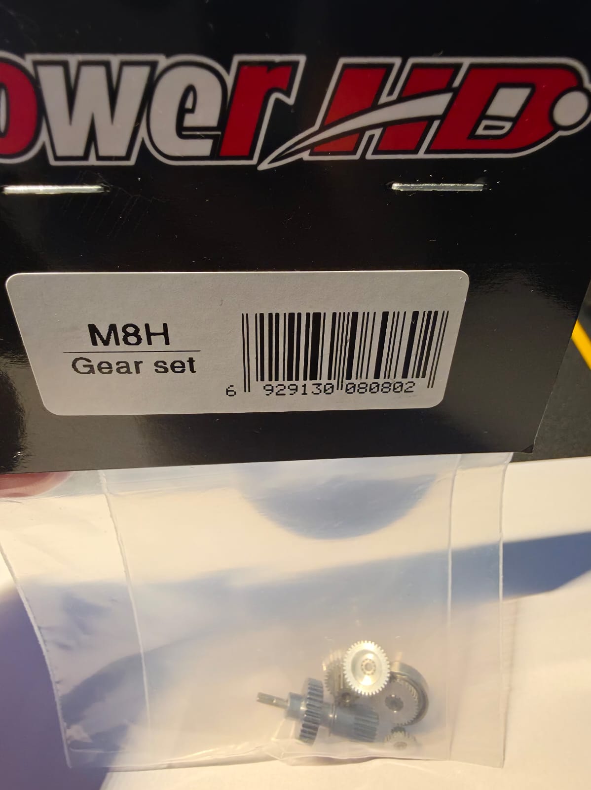 M8H Gear Set PowerHD reparo