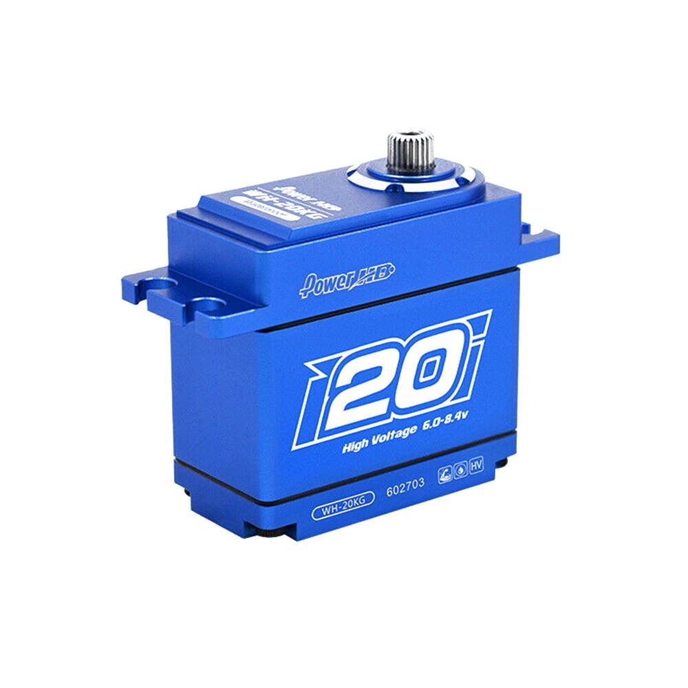 Power HD Servo WH-20KG Caixa de alumínio à prova HobbyWing