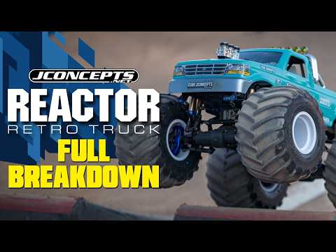 REACTOR Stage 2 Kit, "WOLF" Classic - 10.75" WB Monster Truck JConcepts
