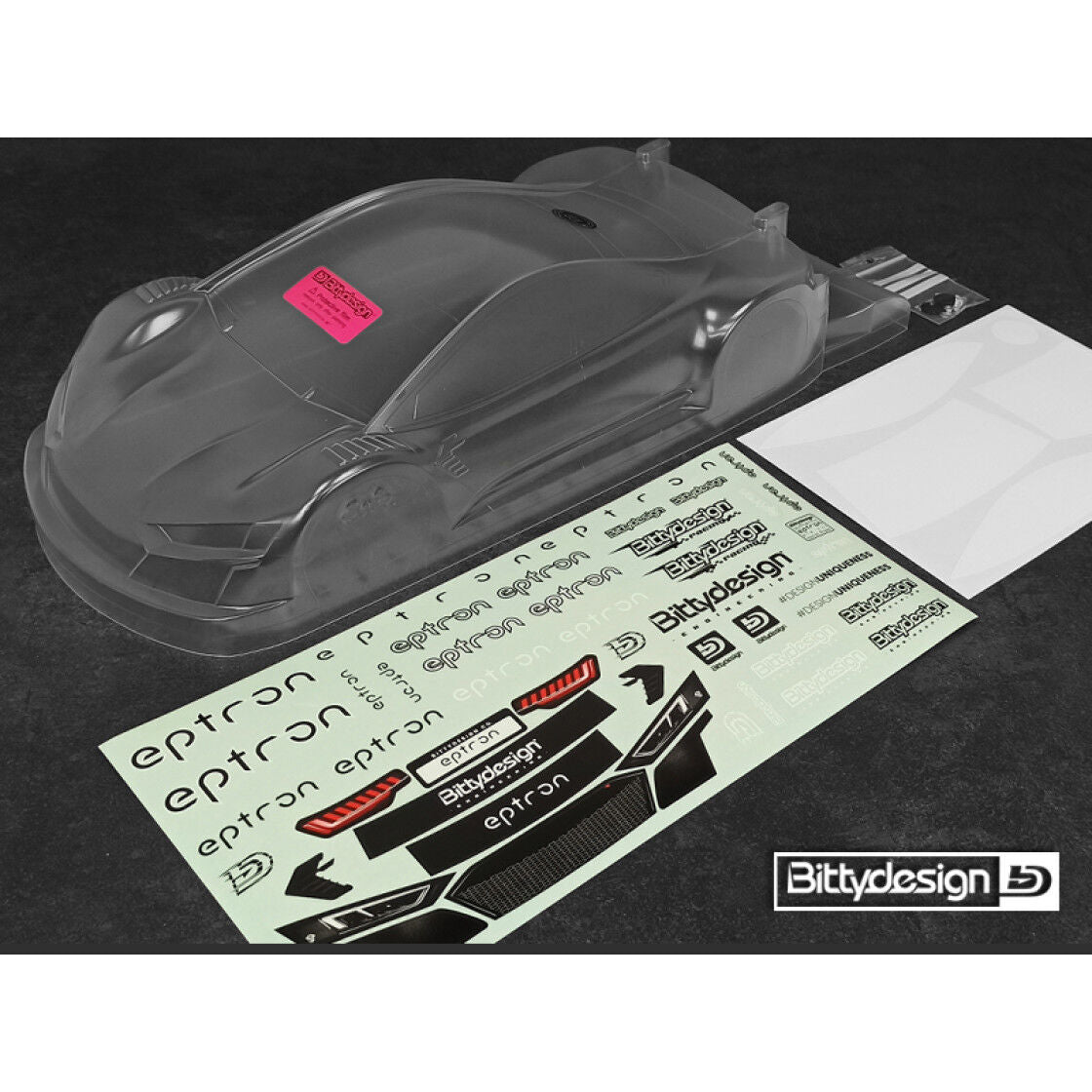 Bittydesign Eptron 1:10 Touring Car Clear Body 190mm (clear) - Ultra Lite