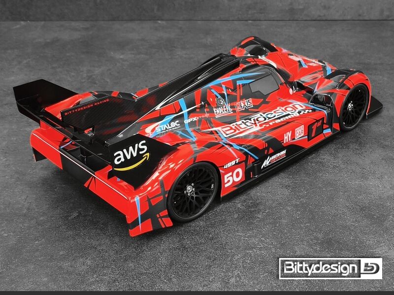 Bittydesign 499T 1/10 LMH Body 1:10 (clear) 190mm (Tamiya TT-02 ou TC 190mm) bolha