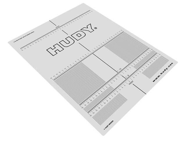 HUDY Plastic Setup Board Decal for 1:8 & 1:10