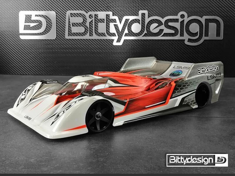 Bittydesign LSM19 1:12 Pan Car Clear Body - Ultra Lightweight