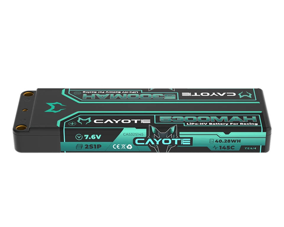 Bateria 5300mah 145C lipo 2S CAYOTE