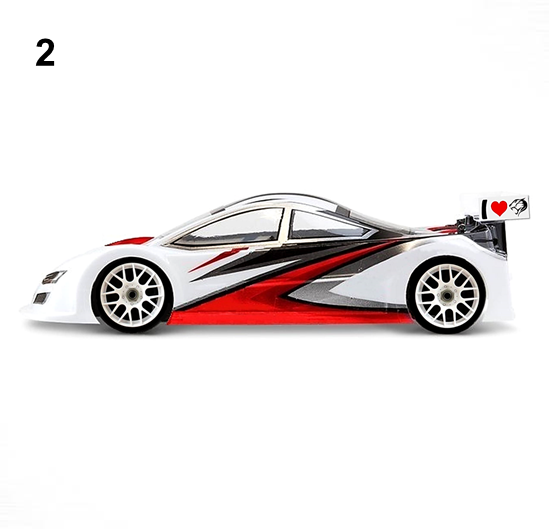 Bolha Speciale 0.7mm Super Light TC 190mm LYNX RC Turismo touring